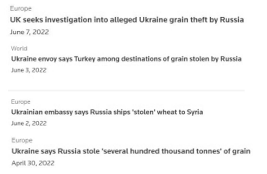 Reuters articles about Ukraine